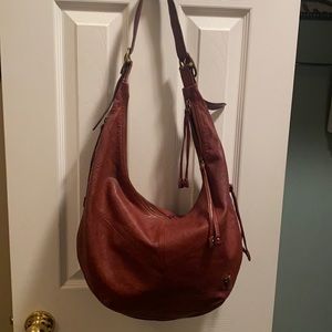 Frye Hobo Purse Cognac.